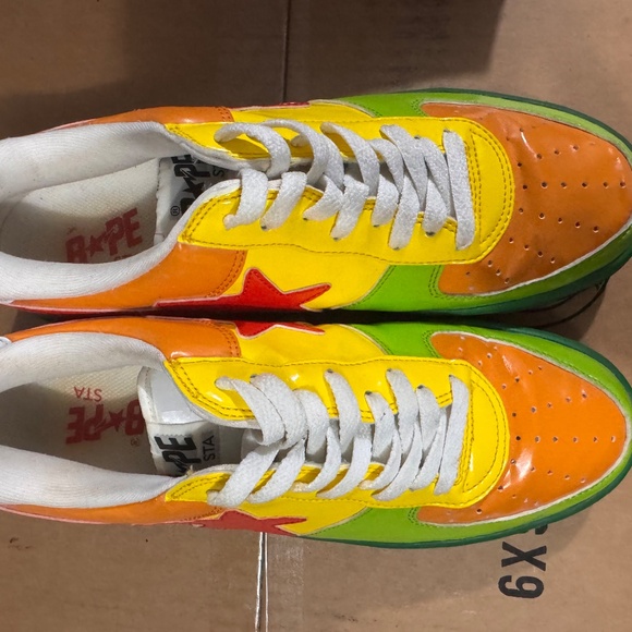 A Bathing Ape Bapesta Patent Leather 11th ANNIVERARY - Picture 2 of 7